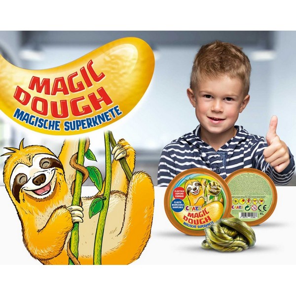 Продукт Craze - Магически разноцветен моделин 80гр. – Ленивец - 0 - BG Hlapeta